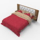 Wood Essential Bed - 3DOcean Item for Sale