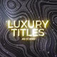 Luxury Liquid Titles - VideoHive Item for Sale
