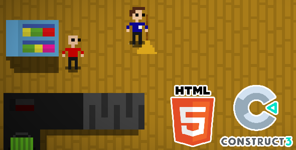 Supermarket Simulator - HTML5 Game - Construct 3