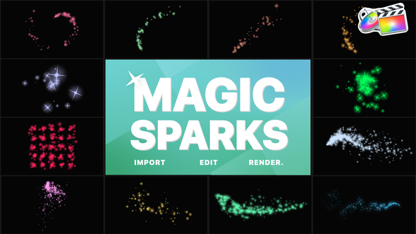 Christmas Magic Sparks | FCPX alt