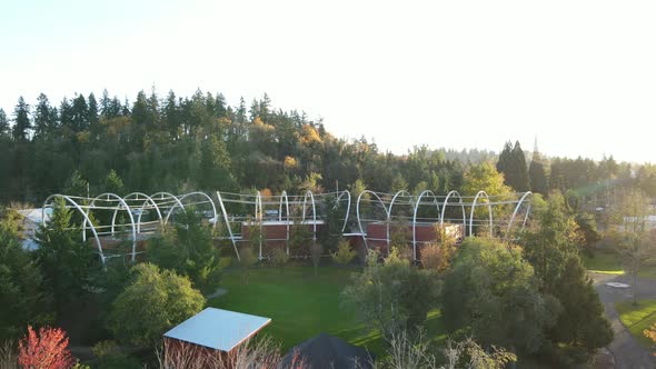 Over the Historic Trail Site in Oregon City