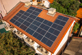 Solar panels on the roof of the house - PhotoDune Item for Sale