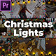 Christmas Lights - Garland Overlays | Mogrt - VideoHive Item for Sale
