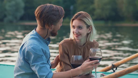 Smiling couple