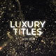 Luxury Gold Awards Titles - VideoHive Item for Sale