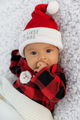 First Christmas of adorable baby girl, winter holidays and childhood concept - PhotoDune Item for Sale