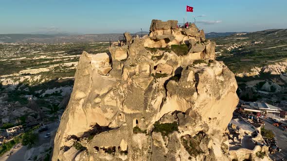 The best landscapes of Cappadocia aerial view 4 K