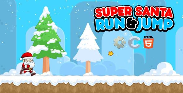 Super Santa Run and Jump - Construct Game