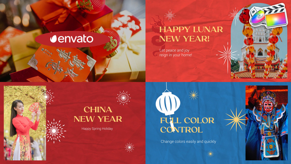 Happy Lunar New Year Scenes for FCPX