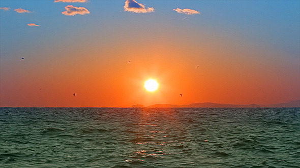 Sun Seascape