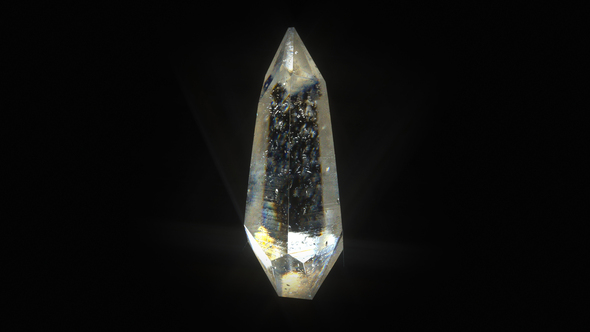 Gemstones Crystals Quartz 3D