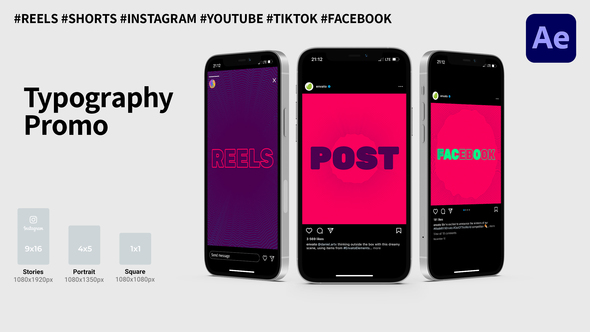 Typography Promo | Reels / Shorts / Tik Tok alt