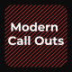 Modern Call Outs - VideoHive Item for Sale