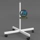 4 wheels rolling stand base - 3DOcean Item for Sale
