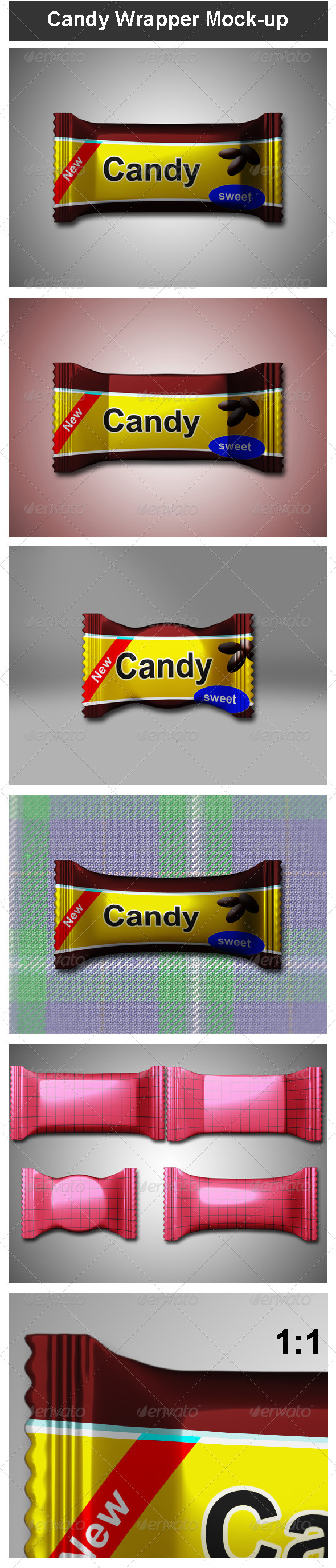 Download Candy Mockup Graphics Designs Templates From Graphicriver PSD Mockup Templates
