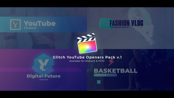 Glitch YouTube Openers