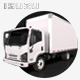 Isuzu NPR Box Truck - 3DOcean Item for Sale