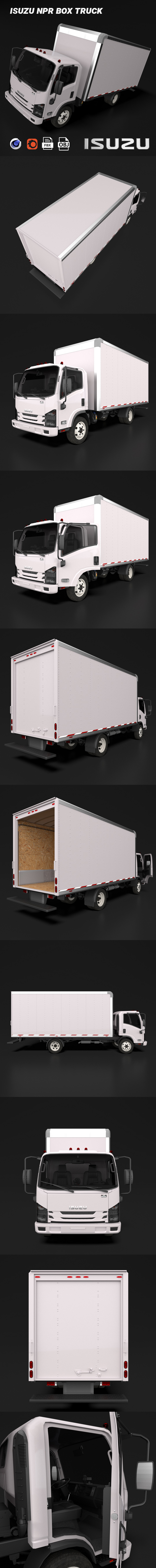 Isuzu NPR Box Truck