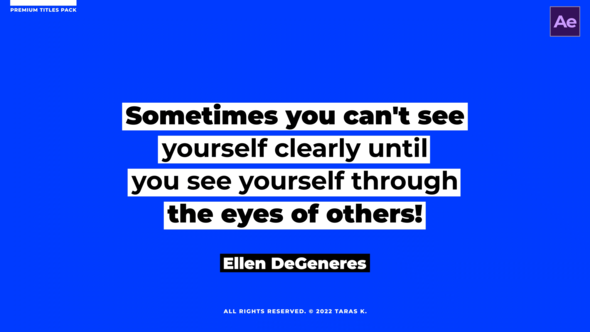 Modern Quotes \ AE alt