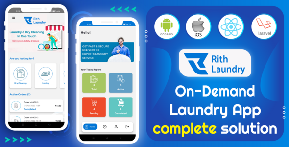 Revitalize Your Laundry Experience with the Revolutionary Rith Laundry React Native App
