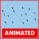 Realistic animated flying bird flock - 3DOcean Item for Sale
