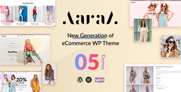 Aaraa - Fashion Shop WordPress Theme