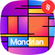 Mondrian - Gradient Geometric Seamless Patterns - GraphicRiver Item for Sale