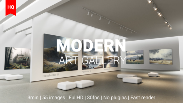 Modern Art Museum Gallery NFT AI Traditional Art Exhibition