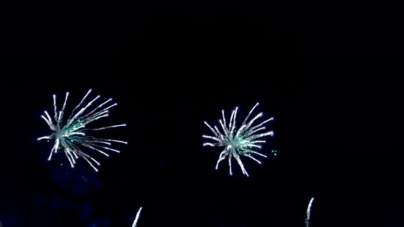 Beautiful Fireworks Show on Independence Day