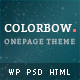 Colorbow - A Onepage Creative Portfolio Theme - ThemeForest Item for Sale
