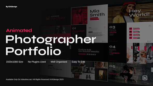 Photographer Portfolio alt