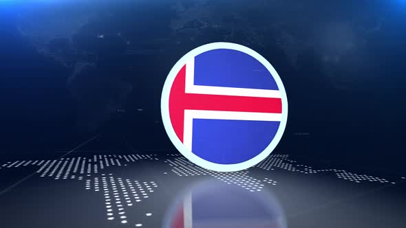 Iceland Flag Transition alt