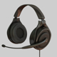 Headphone with Rig Low-poly - 3DOcean Item for Sale