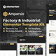 Ampersio - Factory & Industrial Elementor Template Kit - ThemeForest Item for Sale