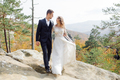 Young wedding couple enjoying romantic moments - PhotoDune Item for Sale