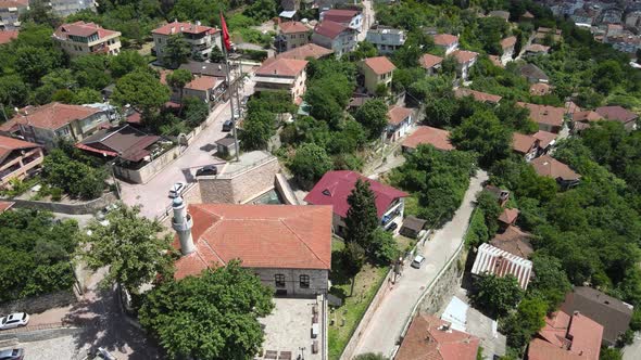 Aerial Historical Mosque