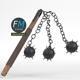 Three ball medieval flail - 3DOcean Item for Sale
