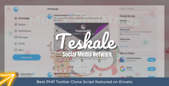 Teskale - The Ultimate PHP Social Media Share Platform