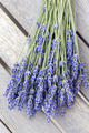 Lavender bouquet on wooden table - PhotoDune Item for Sale