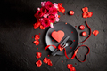Valentines day, table setting and romantic dinner concept. - PhotoDune Item for Sale