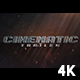 Cinematic Trailer V.3 - VideoHive Item for Sale