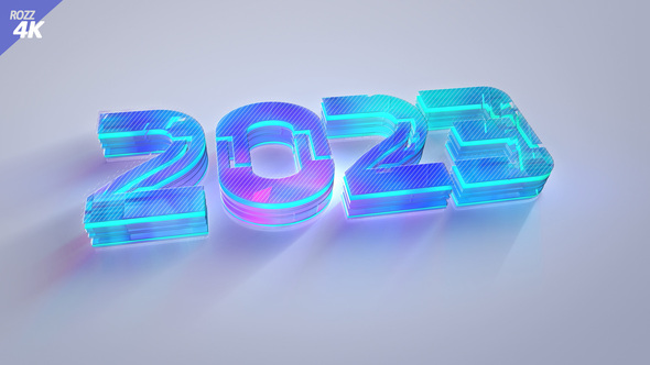 Digital Clean 3D Logo Reveal White 2023