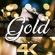 Gold Particles 4K - VideoHive Item for Sale