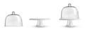 Cake stand and glass lid cover - PhotoDune Item for Sale