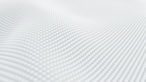 Flowing White Grid Clean Background