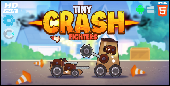 Tiny Crash Fighters HTML5 Game Construct 2/3