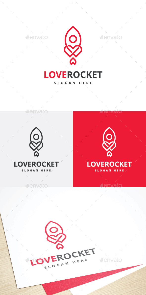 Love Rocket Logo