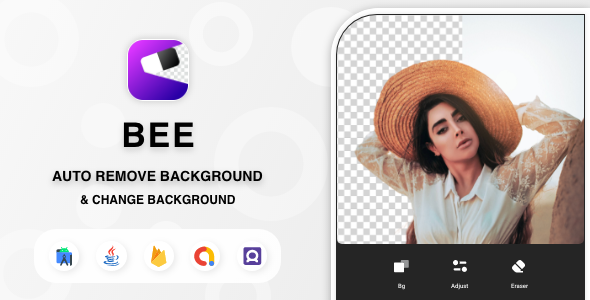 Bee - AI Auto Remove Background & Background Change With In-App Purchase