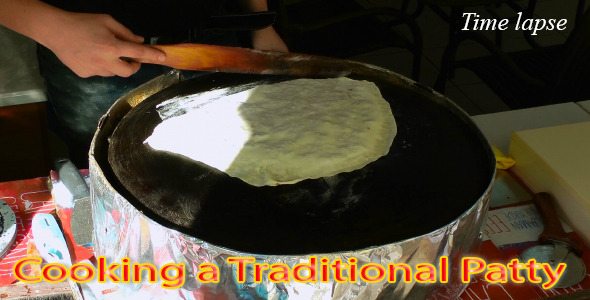 Cooking Traditional Patty Timelapse FULL HD