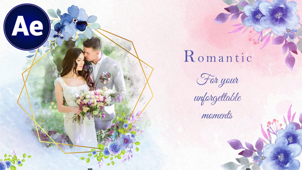 Floral Wedding Slideshow || Wedding Photo Slideshow alt